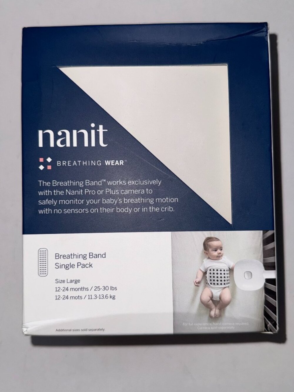 Nanit breathing Wear Band Size Large Single Pack